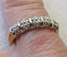 Ancienne bague T 59 en vermeil