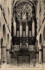 CPA CAUDEBEC en CAUX-L'Église Buffet d'orgue-XVIe siecle (347574)
