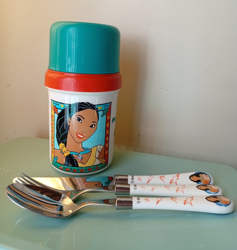Lot pocahontas gourde thermos - lot,