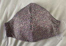 Masque visage coton doublé