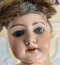 Poupée ancienne tête en biscuit, marquée en creux dans la nuque 4