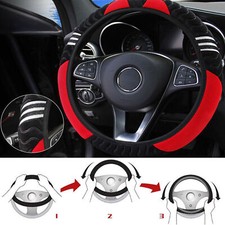 Housse rehausseur volant intérieur voiture accessoires auto antidérapants rouge