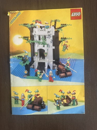 Vintage lego 6077 instruction - 6077,