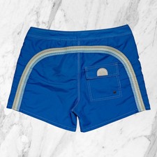 Sundek short de bain Homme Bleu Électrique Bandes Argenté Mer Gr 33 Entre 46 48