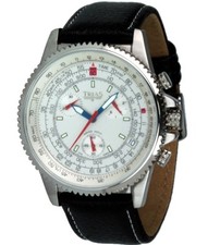 Trias Montre Modèle Camouflage Quarzchronograph Mouvement Suisse Eta G10-21A