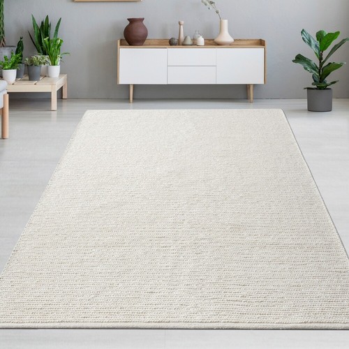 Tapis laine uni calme - uni,