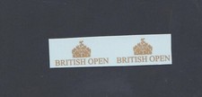 Decalque decals logo british