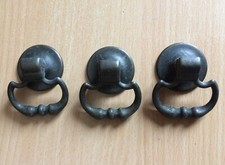 3 poignées en laiton pour tiroirs commodes