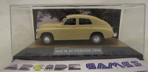Voiture gaz m20 pobeda - voiture, 1/43