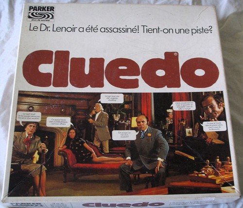 Jeu société cluedo format - de,