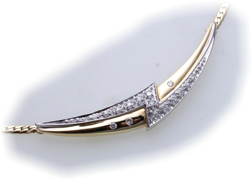 Luxe collier véritable 585 - luxe,