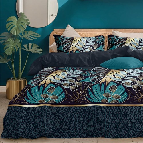 Parure lit housse couette - de,