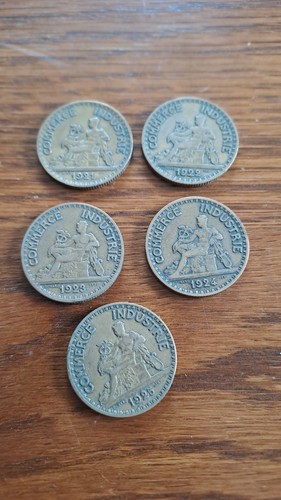 Lot pièces 2 francs - 46,