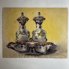 Superbe Planche Aquarelle de