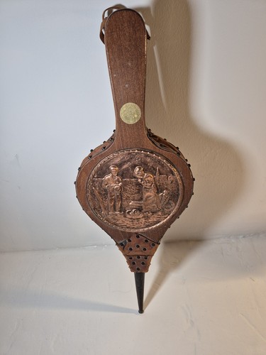 Grand soufflet vintage bois - grand,