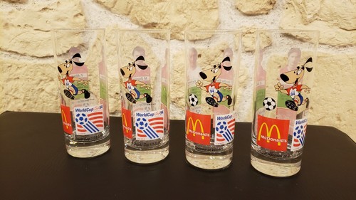 Lot grands verres - grands, coca