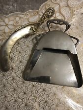 Ancienne pelle de table ramasse miettes métal argenté début XXème
