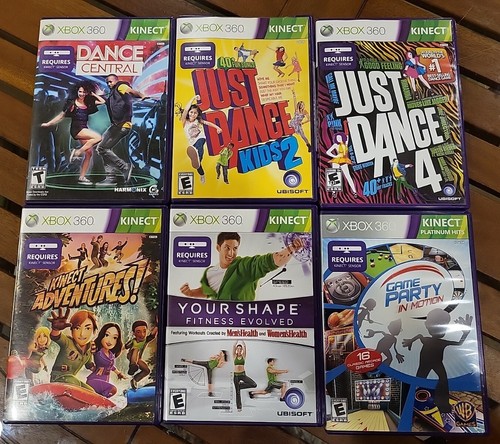Xbox 360 kinect games - kinect, games,