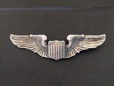 Brevet pilote en argent - us,
