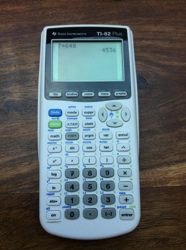 Texas instruments 82 - instruments, ti-82