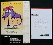 Calendrier Shadok An 2000 - Jacques Rouxel - Eds. Canal + - 1999
