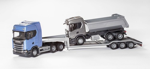Emek scania 6x4 bleu avec - emek,, s
