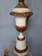Lampe Medicis bois sculpté
