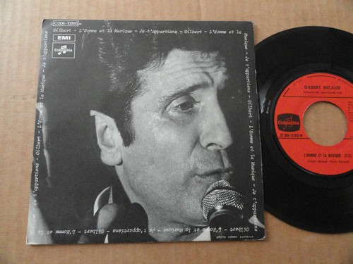 Disque 45t gilbert becaud - ,