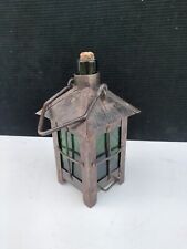 Ancienne Lanterne Porte Bouteille, Ancienne Bouteille Verte, Déco Antique Vintag