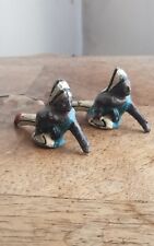 Figurine Plomb Creux  - INDIENS RAMPANT  no Quiralu