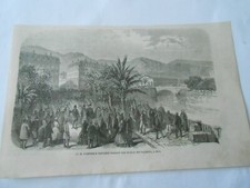 Gravure 1864 - L'empereur