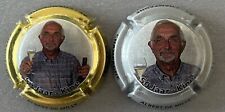 Série de 2 capsules de champagne Albert De MILLY