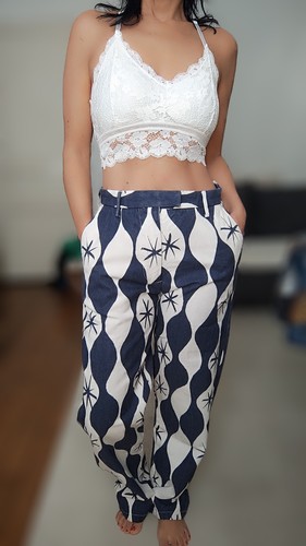 Pantalon vintage summer - vintage,