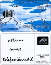 BELLE TELECARTE D'ESTONIE 1995