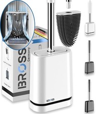 Brosse WC Silicone Blanche -