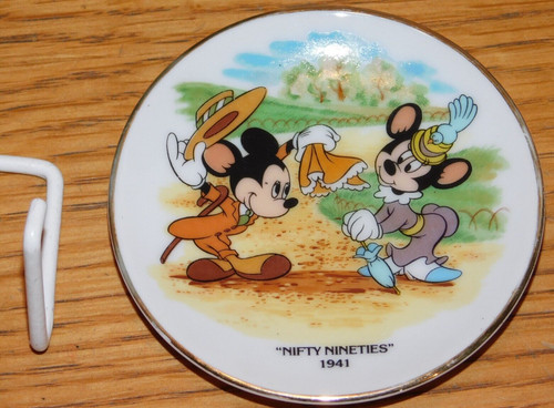 Vintage mini assiette - assiette, en