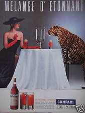 PUBLICITÉ CAMPARI PERRIER