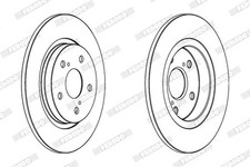 JEU DE 2 DISQUES DE FREIN TOYOTA AVENSIS BREAK 2.0 D-4D,2.2 D-4D,1.8 VVT-I