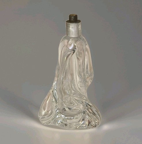 Pied lampe verre moulé - pied, en