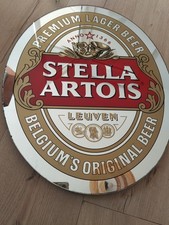 Stella artois miroir vintage - artois,
