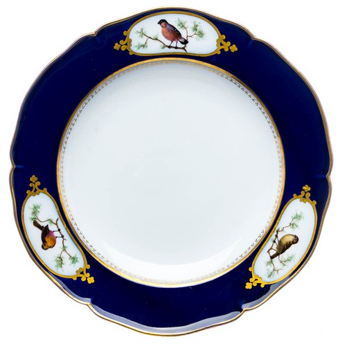 Assiette vogeldekor - assiette,