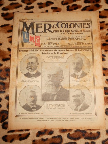Revue mer colonies ligue - revue,