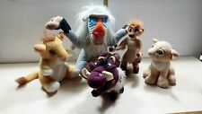peluches  Le Roi Lion   SIMBA / NALA / TIMON / PUMBA /RAFIKI DISNEY 93/94  +DVD 