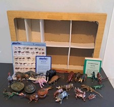 STARLUX Animaux Préhistoire / Dinosaures - LOT FIGURINES et BOITE - NEUF NEW NOS