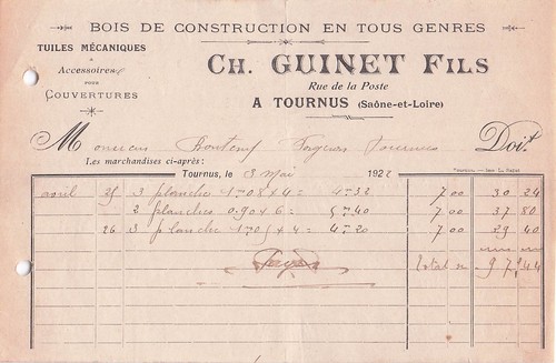 Tournus bois guinet fils - 71,