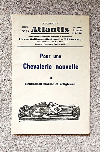 Pour une nouvelle chevalerie