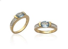 Dolly-Bijoux Bague Rhodié T56