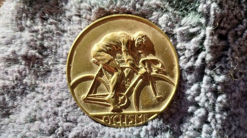 Médaille cyclisme bronze - médaille, en
