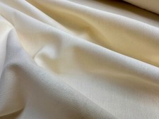 Tissu uni classique en lin mélangé et coton décoration intérieure - largeur 1...