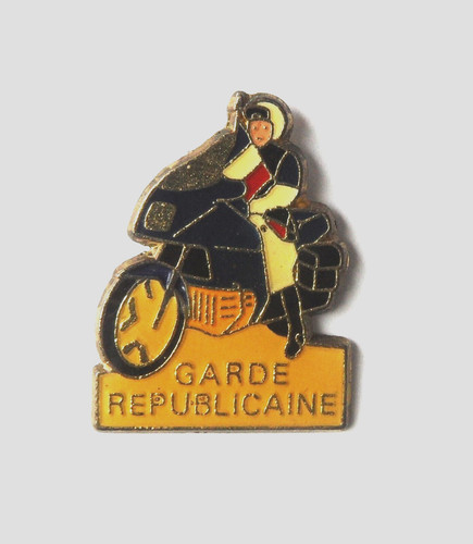 Rnt pin moto garde - pin's,